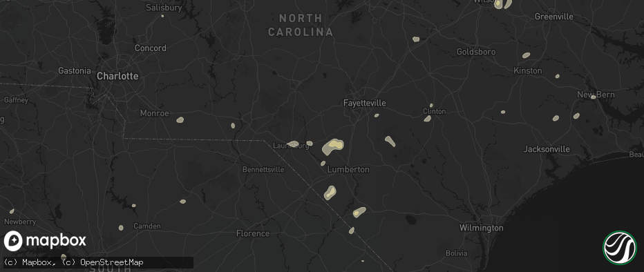 Hail Map In Red Springs NC On July 6 2026 HailTrace Sales Header 